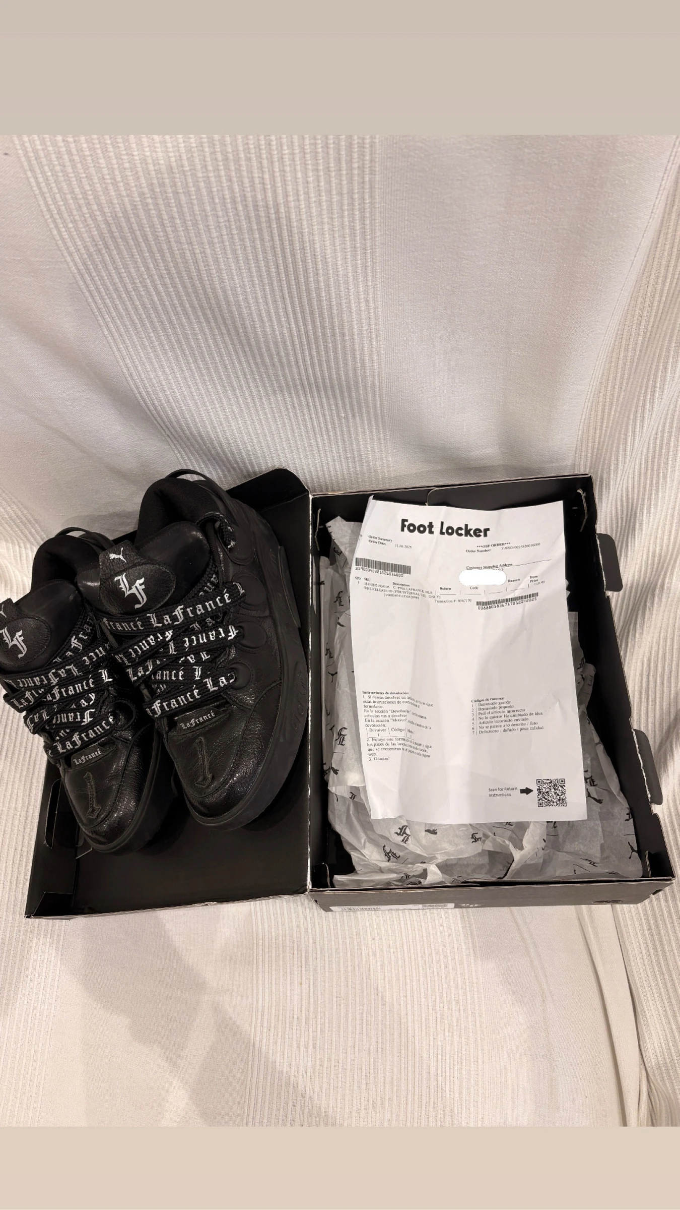 Puma lafrance x lamelo negras
